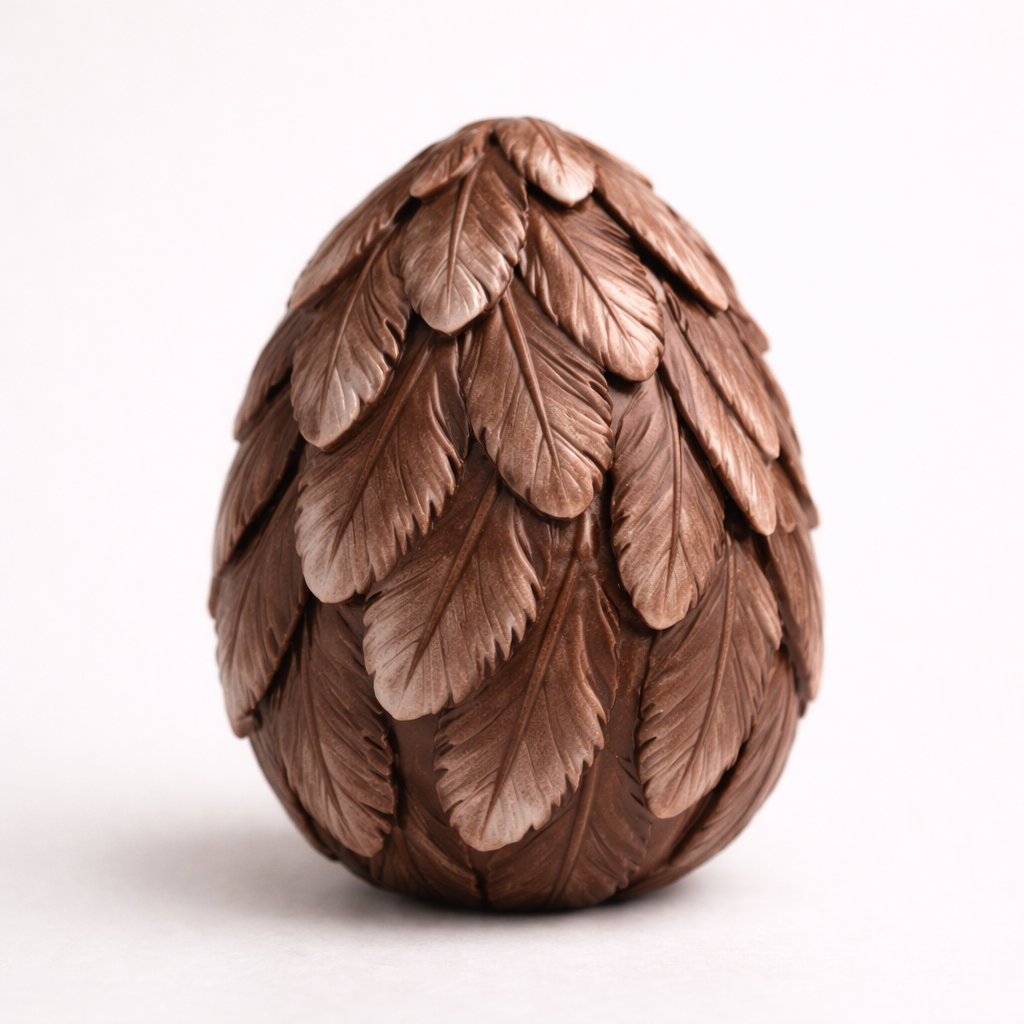 Feather Form Easter egg
